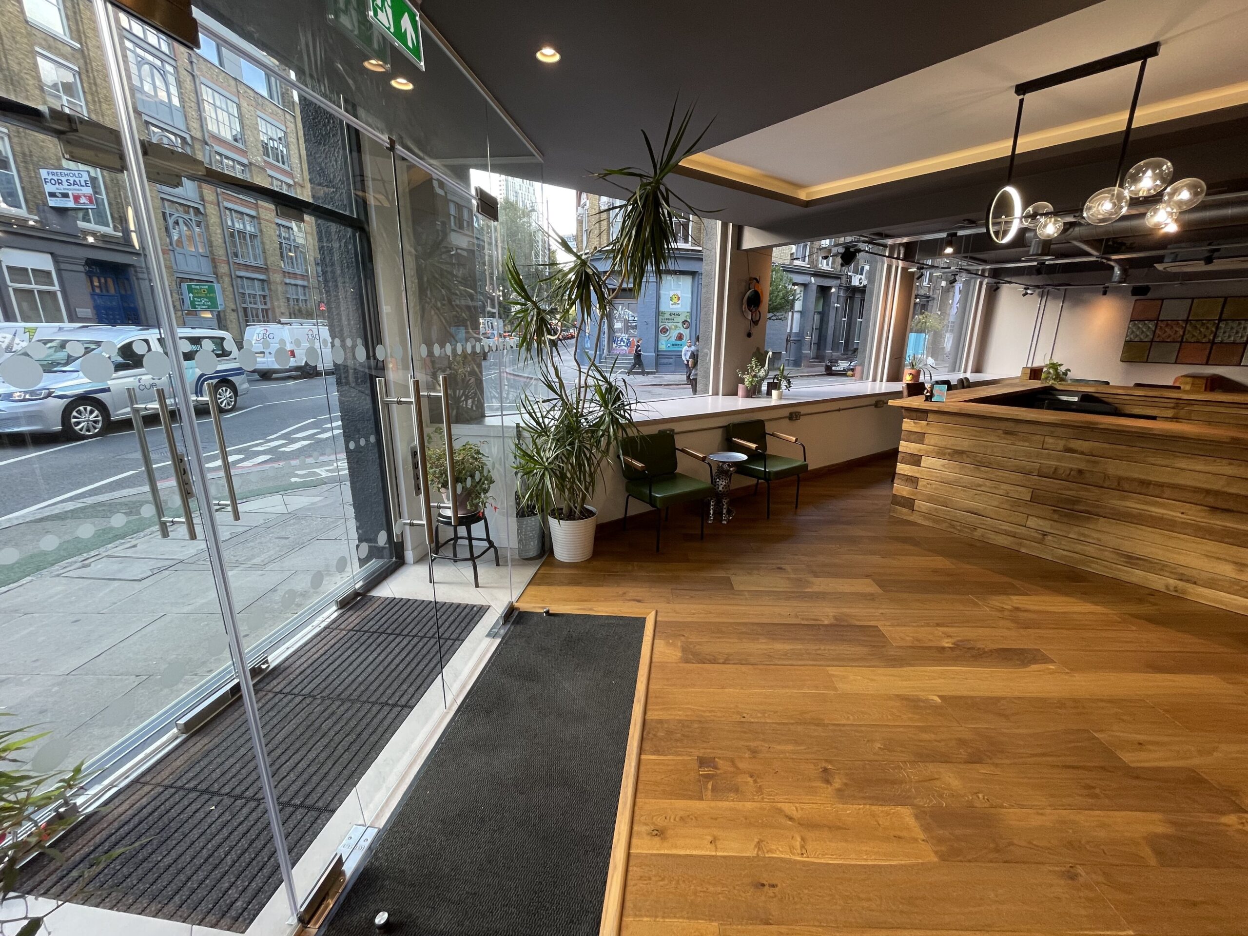 Flexible event venue with natural light in Shoreditch